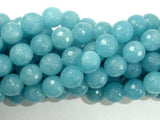 Blue Sponge Quartz Beads, 10mm Faceted Round Beads-Gems: Round & Faceted-BeadBeyond