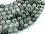 Hawk Eye, 12mm Faceted Round Beads-Gems: Round & Faceted-BeadBeyond
