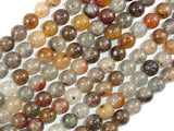 Lodolite Quartz, 8mm Round Beads-Gems: Round & Faceted-BeadBeyond