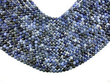 Sodalite Beads, 6mm Faceted Round Beads-Gems: Round & Faceted-BeadBeyond