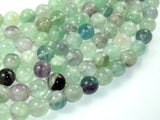 Fluorite Beads, 12mm Round Beads-Gems: Round & Faceted-BeadBeyond