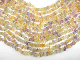 Mixed Quartz- Amethyst, Citrine, Prehnite, Pebble Chips Beads-Gems: Nugget,Chips,Drop-BeadBeyond