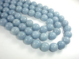 Angelite, 12mm Round Beads-Gems: Round & Faceted-BeadBeyond