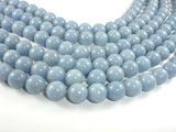 Angelite, 12mm Round Beads-Gems: Round & Faceted-BeadBeyond