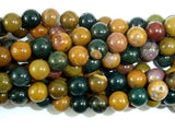 Ocean Jasper, 6mm Round beads-Gems: Round & Faceted-BeadBeyond