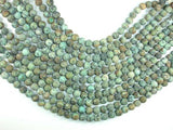 Matte African Turquoise, 8mm Round Beads-Gems: Round & Faceted-BeadBeyond
