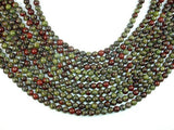 Dragon Blood Jasper, 6mm Round Beads-Gems: Round & Faceted-BeadBeyond