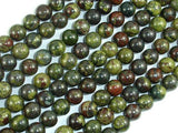 Dragon Blood Jasper, 8mm, Round Beads-Gems: Round & Faceted-BeadBeyond