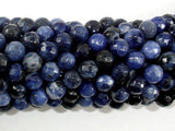 Sodalite Beads, 6mm Faceted Round Beads-Gems: Round & Faceted-BeadBeyond