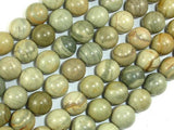 Silver Leaf Jasper Beads, 10mm Round Beads-Gems: Round & Faceted-BeadBeyond