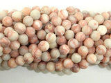 Matte Red Line Jasper, 6mm, Round Beads-Gems: Round & Faceted-BeadBeyond