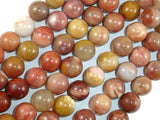 Petrified Wood, 10mm Round Beads-Gems: Round & Faceted-BeadBeyond