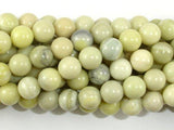Butter Jade, 8mm Round Beads-Gems: Round & Faceted-BeadBeyond