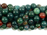Indian Bloodstone, 8mm Round Beads-Gems: Round & Faceted-BeadBeyond