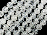 Crackle Clear Quartz Beads, 10mm Round Beads-Gems: Round & Faceted-BeadBeyond