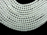 Matte White Jade Beads, 6mm Round Beads-Gems: Round & Faceted-BeadBeyond
