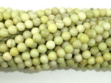 Butter Jade Beads, 4mm Round Beads-Gems: Round & Faceted-BeadBeyond
