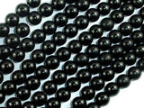 Black Stone, 8mm (8.2mm) Round Beads-Gems: Round & Faceted-BeadBeyond