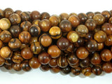 Vietnam Qinan Sandalwood Beads, 8mm(8.3mm) Round Beads, 32 Inch-Wood-BeadBeyond