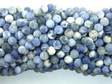 Matte Sodalite Beads, 6mm Round Beads-Gems: Round & Faceted-BeadBeyond