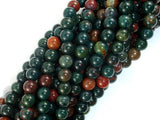 Indian Bloodstone Beads, 6mm Round Beads-Gems: Round & Faceted-BeadBeyond