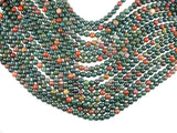 Indian Bloodstone Beads, 6mm Round Beads-Gems: Round & Faceted-BeadBeyond