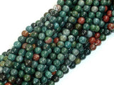 Indian Bloodstone Beads, Round, 5mm-Gems: Round & Faceted-BeadBeyond