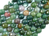 Indian Agate Beads, 10mm Faceted Round-Gems: Round & Faceted-BeadBeyond