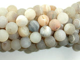 Druzy Agate Beads, Geode Beads, 10mm, Round Beads-Agate: Round & Faceted-BeadBeyond