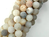 Druzy Agate Beads, Geode Beads, 10mm, Round Beads-Agate: Round & Faceted-BeadBeyond