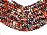 Banded Agate Beads, Sardonyx Agate Beads, 10mm(10.2mm) Round-Agate: Round & Faceted-BeadBeyond