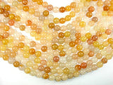 Yellow Jade Beads, 10mm(10.3mm) Round Beads-Gems: Round & Faceted-BeadBeyond