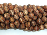 Crackle Tibetan Agate, 8mm Round Beads-Agate: Round & Faceted-BeadBeyond