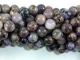 Genuine Charoite, 10mm Round Beads-Gems: Round & Faceted-BeadBeyond