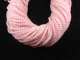 Matte Rose Quartz Beads, 4mm Round beads-Gems: Round & Faceted-BeadBeyond