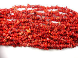 Red Bamboo Coral, 4mm-9 mm Chips Beads-Gems: Nugget,Chips,Drop-BeadBeyond