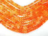 Agate Beads-Orange, 8mm(8.3mm) Round-Agate: Round & Faceted-BeadBeyond