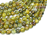Dragon Vein Agate Beads, 10mm, Round Beads-Agate: Round & Faceted-BeadBeyond