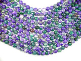 Agate Beads, Purple & Green, 10mm Faceted-Agate: Round & Faceted-BeadBeyond