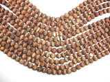 Crackle Tibetan Agate, 8mm Round Beads-Agate: Round & Faceted-BeadBeyond