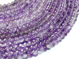 Amethyst Beads, Approx 5.5mm Round Beads-Gems: Round & Faceted-BeadBeyond