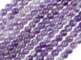 Amethyst Beads, Approx 5.5mm Round Beads-Gems: Round & Faceted-BeadBeyond
