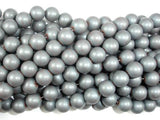Matte Hematite Beads, 10mm Round Beads-Gems: Round & Faceted-BeadBeyond