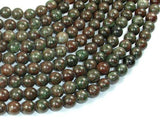 Red Green Garnet Beads, Kashgar Garnet, 8mm Round Beads-Gems: Round & Faceted-BeadBeyond