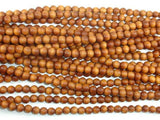 Sandalwood Beads, 6mm Round Beads-Wood-BeadBeyond