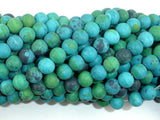 Matte Chrysocolla, 6mm, Round Beads-Gems: Round & Faceted-BeadBeyond