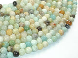 Amazonite Beads, 6mm (6.6mm) Round-Gems: Round & Faceted-BeadBeyond