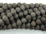 Matte Brown Snowflake Obsidian Beads, 8mm Round Beads-Gems: Round & Faceted-BeadBeyond