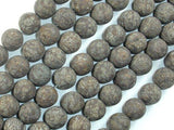 Matte Brown Snowflake Obsidian Beads, 10mm Round Beads-Gems: Round & Faceted-BeadBeyond