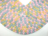 Jade Beads, Multi color, 8mm Round Beads-Gems: Round & Faceted-BeadBeyond